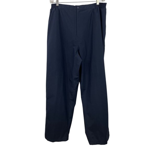 Forresters Outfitters Pants Mens XXL Lined Blue Rain Shell Windbreaker Gore Tex - Picture 1 of 10
